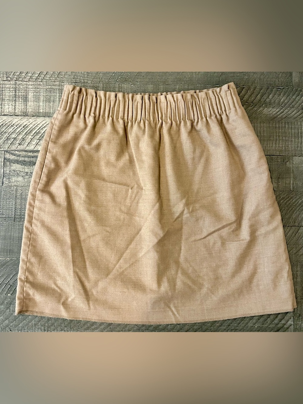 J.Crew Mini Skirt in Beige